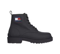 Tommy Jeans - Bottines Noires à Lacets pour Homme - Homme - Chaussures - Noir - Taille: 41 EU