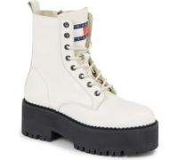 Tommy Jeans Bottines pour femmes EN0EN02305 YA6 Couleur : Blanc Taille : 37
