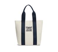 Tommy Jeans Cabas 'Varsity' écru / bleu marine, Taille One Size