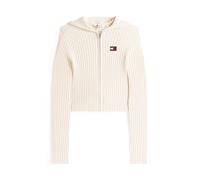 Tommy Jeans Cardigan bleu marine / canneberge / blanc cassé, Taille XL