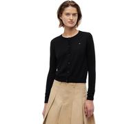 Tommy Jeans Cardigan Femme Essential Crew Neck avec Patte à Boutons