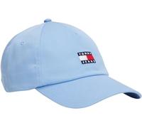 Tommy Jeans Casquette Femme Heritage Core 5 Panel en Coton, Bleu (Cloudy Blue), Taille Unique