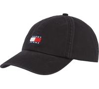 Tommy Jeans Casquette Homme Heritage 6 Panels Cap avec Logo, Noir (Black), Taille Unique
