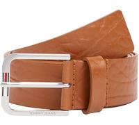 Tommy Jeans Ceinture fixe pour homme, Marron (Cognac), 90 cm