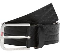 Tommy Jeans Ceinture fixe TJM Austin 4.0 AM0AM13413 pour homme, noir (noir), 100, Noir (noir), 100 cm