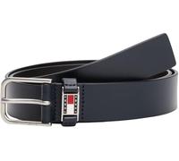 Tommy Jeans Ceinture Homme Scanton 3,5 cm avec Boucle Ardillon, Bleu (Dark Night Navy), 105 cm