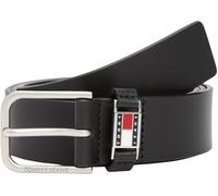Tommy Jeans Ceinture Homme Scanton 3,5 cm avec Boucle Ardillon, Noir (Black), 95 cm