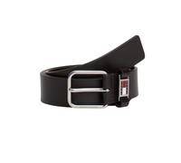 Tommy Jeans Ceinture Homme Scanton 3.5 Cuir, Marron (Dark Brown), 105 cm
