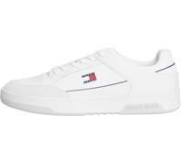 Tommy Jeans Chaussures Basses TJM Cupsole en Cuir EM0EM01792 pour Homme, Blanc, 44
