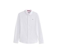 Tommy Jeans - Chemise TJM Slim Stretch Oxford Dm0dm09594 - Manches longues - Blanc L EU