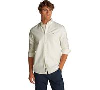 Tommy Jeans Chemise Homme Oxford Regular Fit, Blanc (Ecru), XL