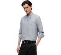 Tommy Jeans Chemise homme Oxford Regular Fit Bleu (Dark Night Navy) Taille L