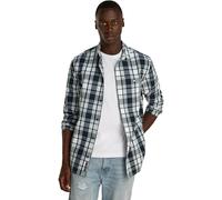 Tommy Jeans Chemise Homme Poplin Check Shirt Regular Fit