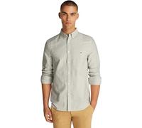 Tommy Jeans Chemise Homme Stripe Oxford Slim Fit, Multicolore (Dark Night Navy Stripe), L