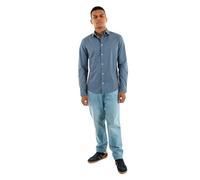 Tommy Jeans Chemise Homme TJM Original Manches Longues, Bleu (Blue Moment), M