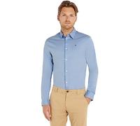 Tommy Jeans Chemise Homme TJM Original Manches Longues, Bleu (Lavender Lustre), L