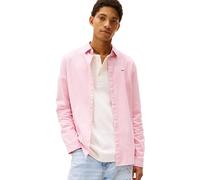 Tommy Jeans Chemise Homme TJM Slim Manches Longues, Rose (Mystic Pink), L