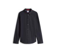 Tommy Hilfiger 8719701014040 chemise et haut Col boutonné Manches longues Coton, Elastane