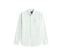 Chemise hommes Tommy Jeans TJM REG STRIPE OXFORD SHIRT EXT Vert EU S