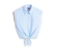 Tommy Jeans Chemisier bleu clair / blanc, Taille XL