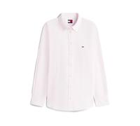 Tommy Jeans Tjw Reg Poplin Shirt Ext Dw0dw22211 Chemise L/S, Pink (Pearly Pink/Stripe), L Femme