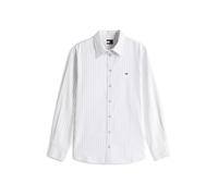 Tommy Hilfiger Chemise Oxford Regular Periwinkle Dusk rayée Femme Taille M Bleu
