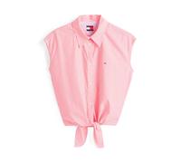 Tommy Jeans Chemisier rouge / blanc, Taille L