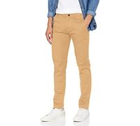 Tommy Jeans Chino Homme TJM Scanton Chino Pant Slim, Vert (Classic Khaki), 36W / 32L