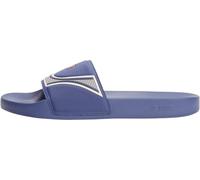 Tommy Jeans Claquette de piscine saisonnière pour homme EM0EM01742, bleu (Storm Blue), 40 EU