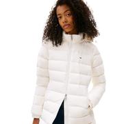 Tommy Jeans Doudoune Femme Essential Hooded Down Coat avec Fausse Fourrure