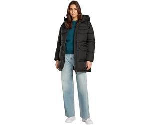 Tommy Jeans Doudoune Femme Midi Puffer avec Capuche