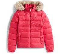 Tommy Jeans Essential Puffer Jacket Vintage Cerise 10 (S) Female