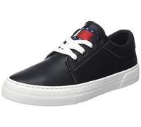Tommy Jeans Femme Baskets Vulcanisées Lace Up Chaussures, Noir (Black), 36 EU