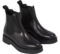 Tommy Jeans Femme Bottes Mid Boot Chelsea Flat Bottines, Noir (Black), 40 EU