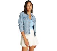 Tommy Jeans Femme Classic Trucker Jacket Bi8110 Dw0dw20123 Veste Camionneur, Denim (Denim Light), M EU