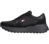Tommy Jeans Femme Modern Runner Mix En0en03100 Low Top, Black (Black), 40 EU