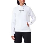 Tommy Jeans Femme Sweat à Capuche Serif Linear avec Capuche, Blanc (White), M