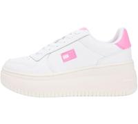 Tommy Jeans Femme Tjw Basket Flatform En0en02981 Bas, Pink (Ecru/Synthetic Blush), 37 EU
