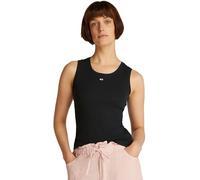 Tommy Jeans Femme Tjw Essential Rib Tank Ext Dw0dw20673 Autres T-Shirts, Black (Black), XL EU