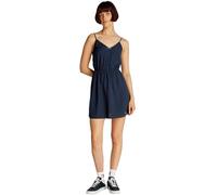 Tommy Jeans Femme Tjw Essential Strap Dress Ext Dw0dw20613 Robe Évasée, Blue (Dark Night Navy), XS EU