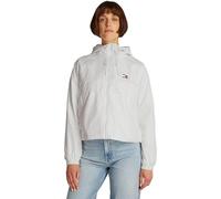 Tommy Jeans Femme Tjw Essential Windbreaker Ext Dw0dw20672 Veste Coupe-vent, White (Ecru), M EU