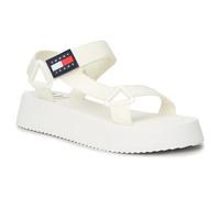 Tommy Jeans Femme TJW EVA Sandal EN0EN02466 Plates, Blanc (Ecru), 41 EU