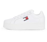 Tommy Jeans Femme Tjw Flatform En0en02518 -Chaussures -Baskets -Sneakers, Blanc White, 40 EU