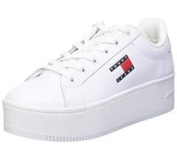 Tommy Jeans Flatform Ess Femme Baskets Blanc - 42