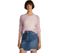 Tommy Jeans Femme Tjw Open Knit V-Neck Sweater Dw0dw20258 Pull-Over, Pink (Precious Pink), XS EU