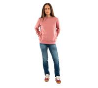 Tommy Jeans Femme Tjw Reg Flag Crew Dw0dw19959 Sweat-Shirt À Enfiler, Pink (Tahiti Berry), L EU