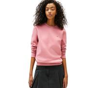 Tommy Jeans Femme Tjw Reg Flag Crew Dw0dw19959 Sweat-Shirt À Enfiler, Pink (Tahiti Berry), S EU