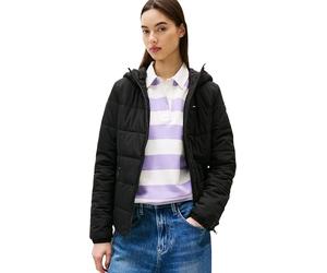 Tommy Jeans Femme Tjw Slim Lw Hooded Padded Jacket Dw0dw20959 Doudoune, BLACK (Black), S EU