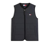 Tommy Jeans Gilet 'HERITAGE' bleu marine / graphite / rouge / blanc, Taille XXL