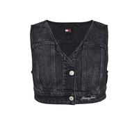Tommy Jeans Gilet noir denim / blanc, Taille M